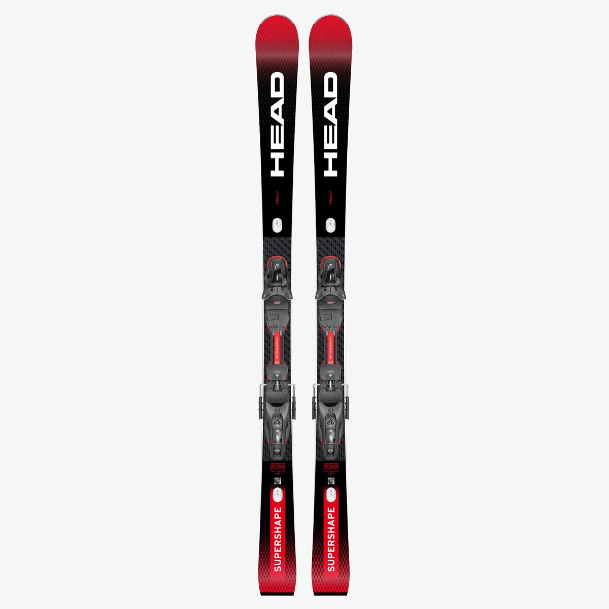 Skis with camber profiles-Head Supershape E-Rally W/Protector 13 Bindings - 2025