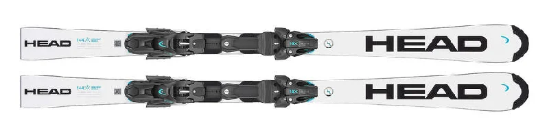 Skis for winter peaks-HEAD WCR E.SL REBEL TEAM SW RP WCR T WH/BK