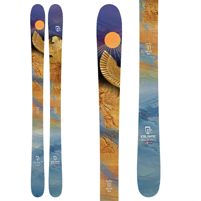 Skis with wide widths-Icelantic Maiden 91 W [2022]