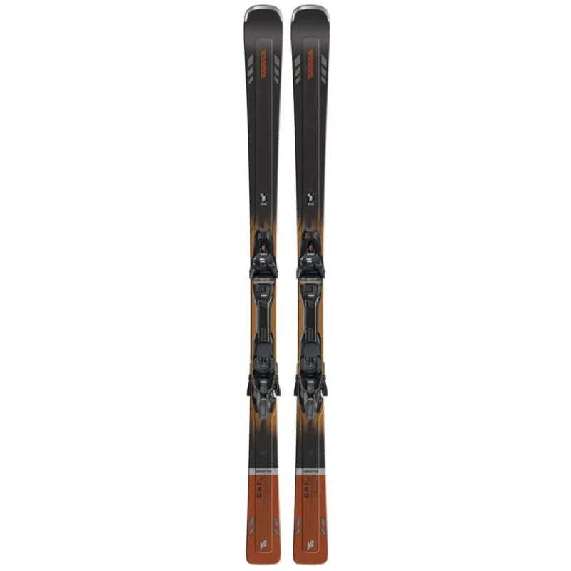 Skis with firm bases-K2 Disruption 82 TI Skis w/MXCell 12 TCx QuickClik Bindings 2024