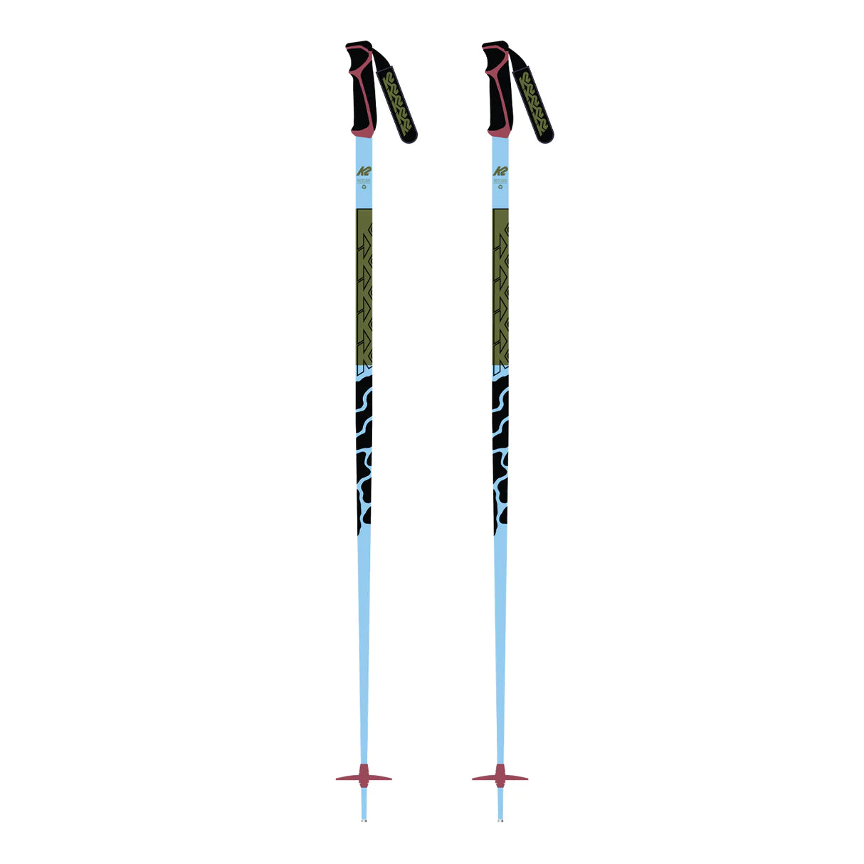 Ski poles alpine legend-K2 Freeride 16 Pole - Blue