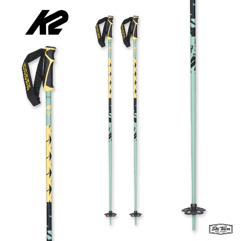 Ski poles snow hero-K2 Freeride 16 Pole - Seafoam