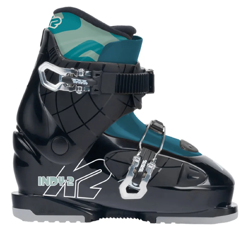 Ski boots for mid-weight-K2 Kids' Indy 2 Ski Boots 2025