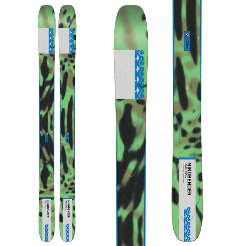 Skis for sunny trails-K2 Mindbender 108 Ti Skis (Ski Only) 2023