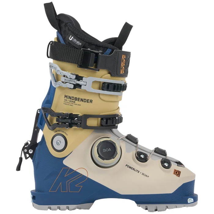 Ski boots for uphill skiing-K2 Mindbender 120 BOA Men's Ski Boots - 2024