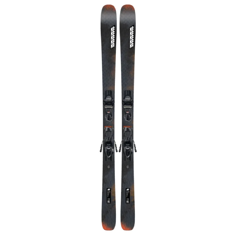 Skis with hybrid cores-K2 Mindbender 90 C Skis w/Quikclik Bindings 2025