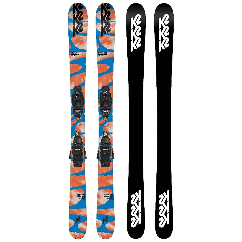 Skis for snowy peaks-K2 Kids Missy 4.5 FDT Ski 2024