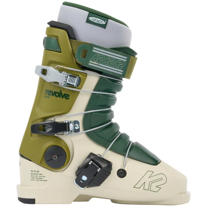 Ski boots for ski bindings-K2 Fl3x Revolve Pro Men's Ski Boots - 2024