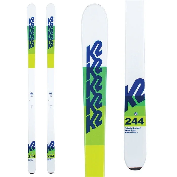 Skis with dynamic colors-K2 244 Skis - 2023