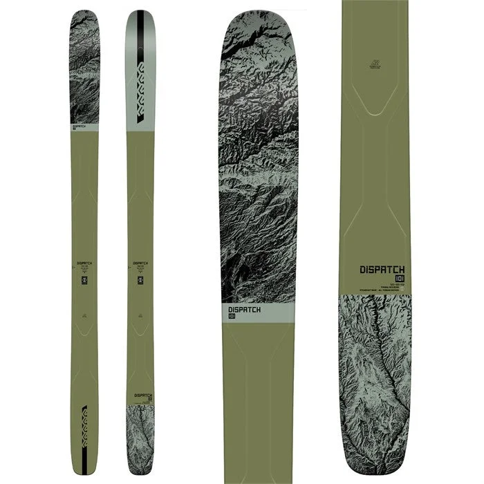 Skis for alpine runs-K2 Dispatch 101 Skis - 2023