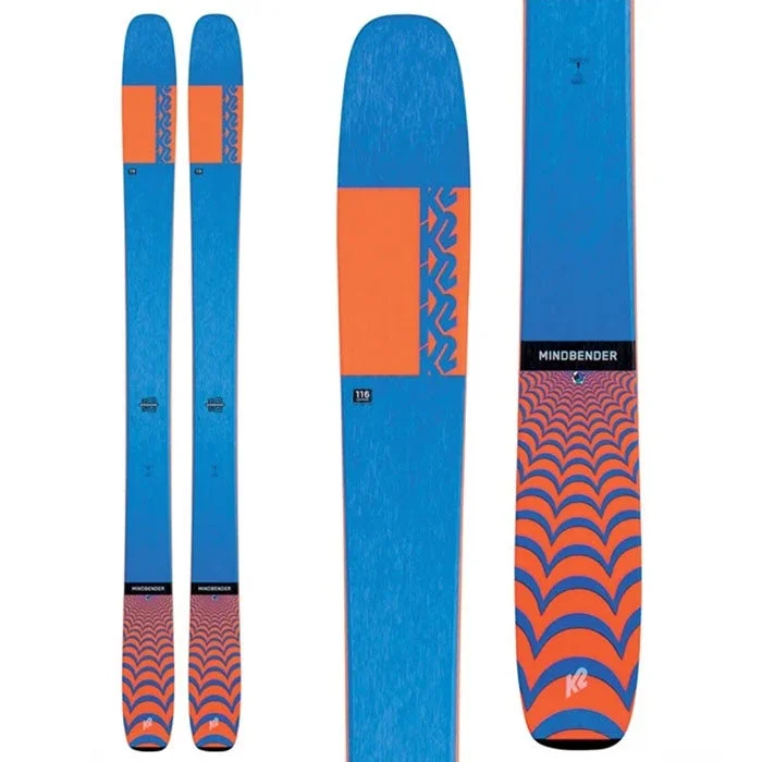 Skis for slim profiles-K2 Mindbender 116C Skis - 2021