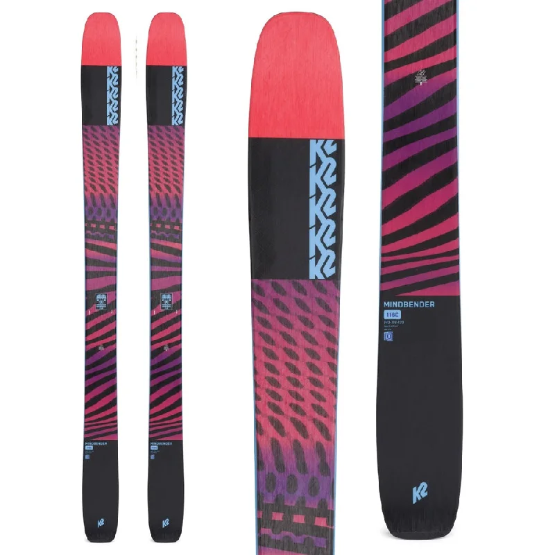 Skis with grip coatings-K2 Mindbender 116C Skis - 2022