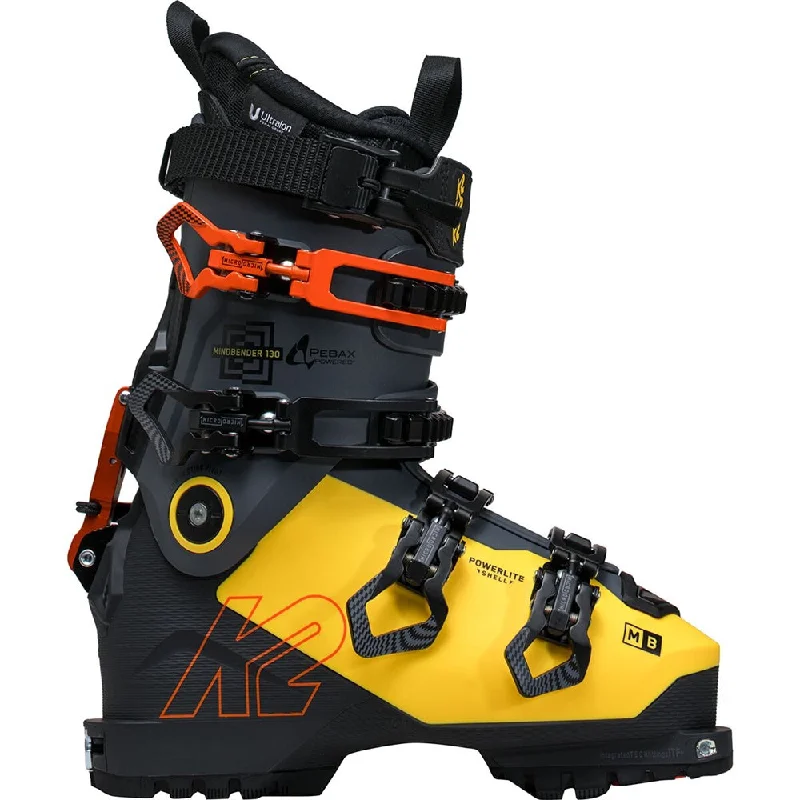 Ski boots for no heat-K2 Mindbender 130 Alpine Touring Ski Boots - 2022