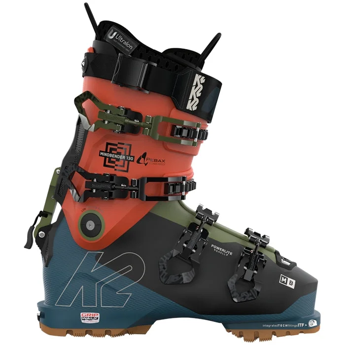 Ski boots for plug-in heat-K2 Mindbender 130 Alpine Touring Ski Boots - 2023