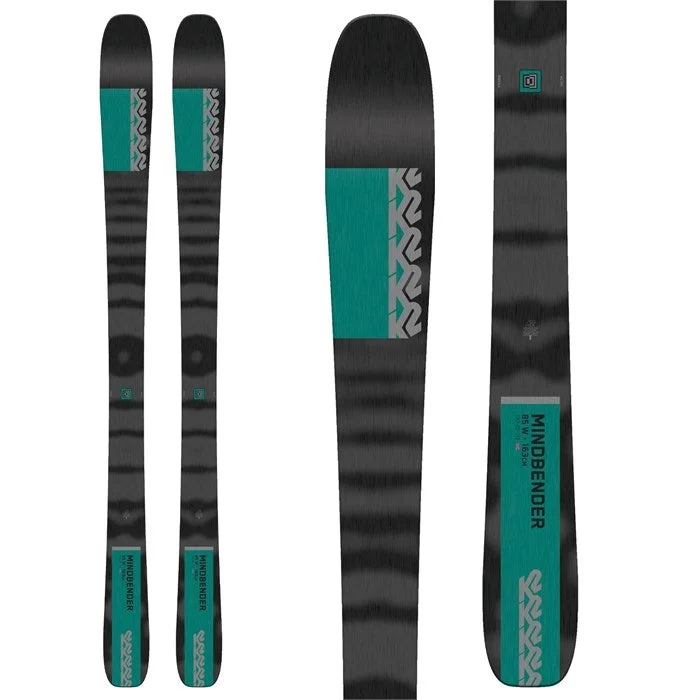 Skis with peak logos-K2 Mindbender 85 W Skis - 2023