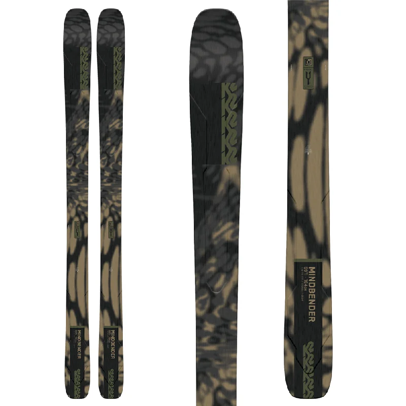 Skis with rugged bases-K2 Mindbender 99Ti Skis - 2023