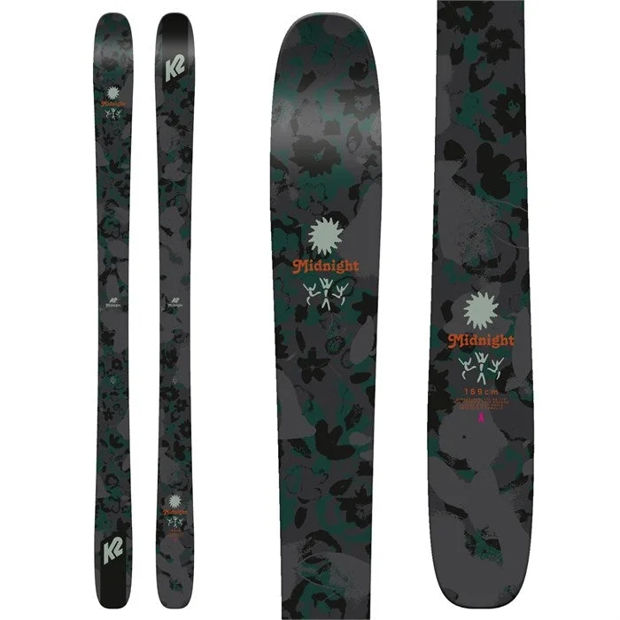 Skis with wave patterns-K2 Midnight Skis - 2023