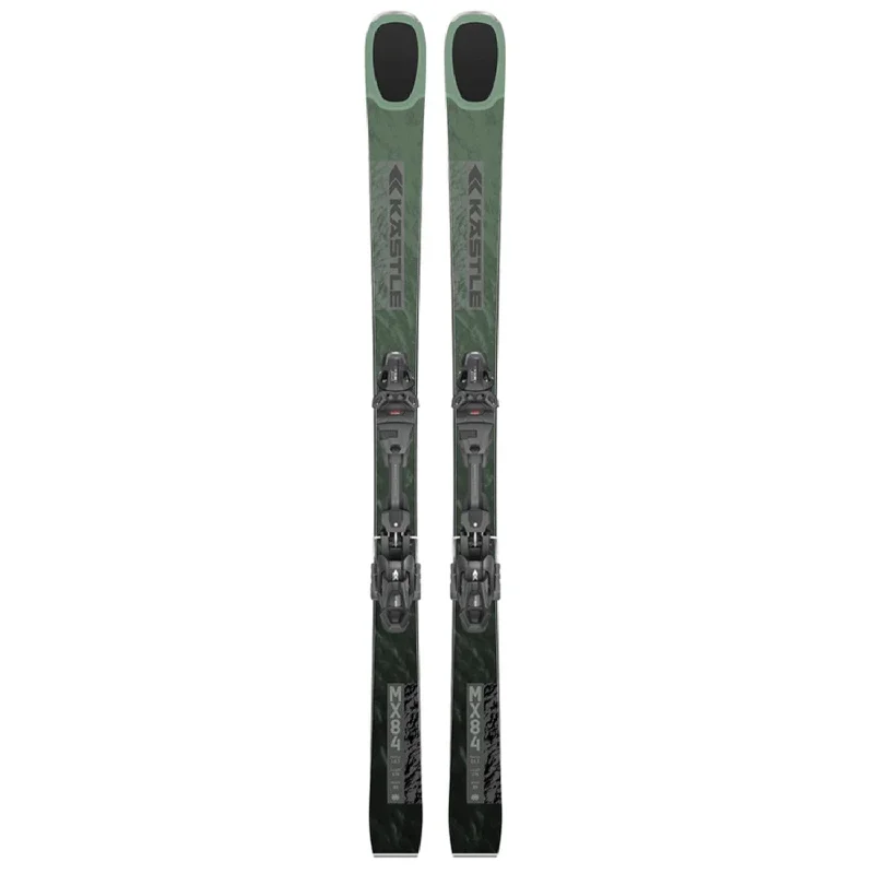 Skis for day tours-Kastle MX84 Skis w/K12 PRW GW Black Bindings 2025