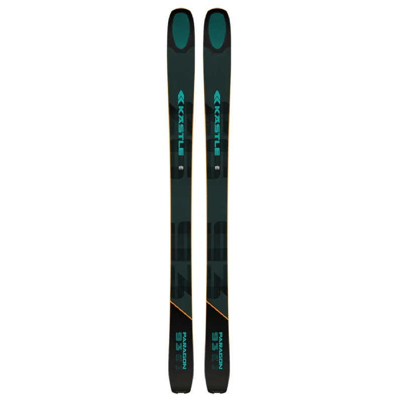 Skis with simple logos-Kastle Paragon 93 Skis (Ski Only) 2025