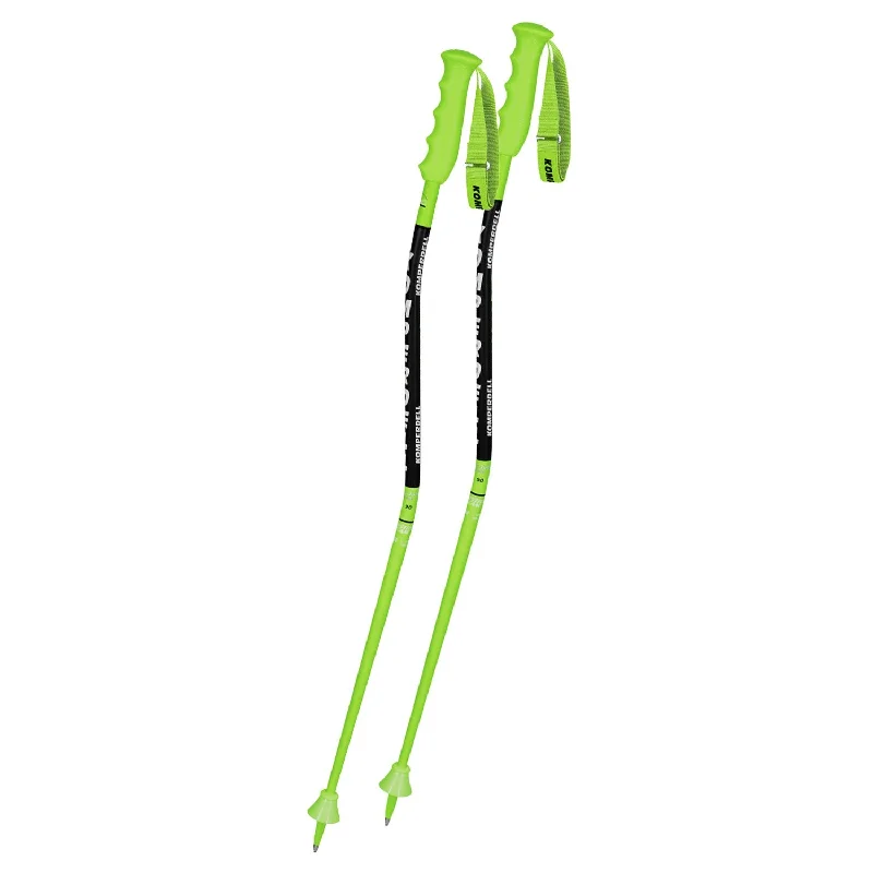 Ski poles rubberized-Komperdell Nationalteam Super-G Jr.