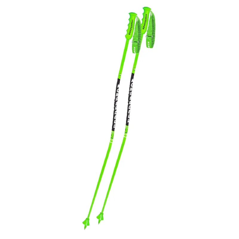 Ski poles hollow design-Komperdell Nationalteam Carbon GS Bent