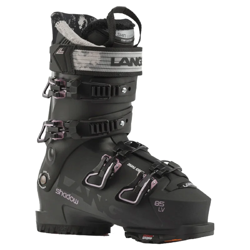 Ski boots for race fit-Lange Women's Shadow 85 LV GW Ski Boot 2025 Black/Recy