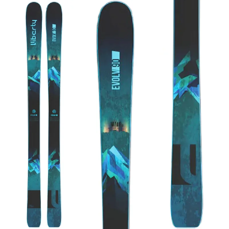 Skis with durable tips-Liberty Evolv 90 Skis - 2023