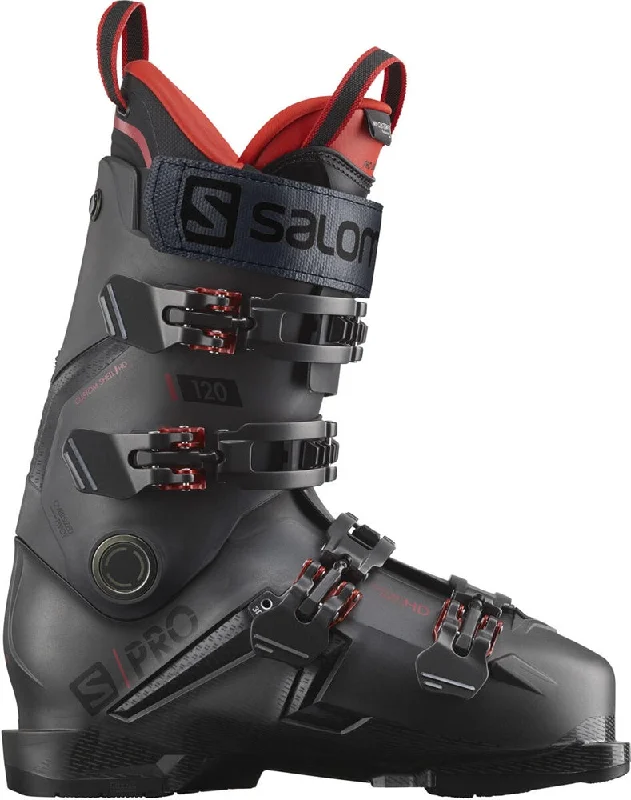 Ski boots for ski poles-Salomon S/Pro 120 Men ski boots- 2023