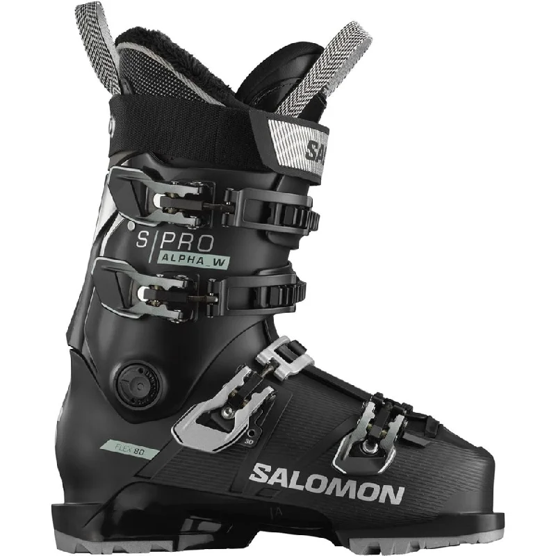 Ski boots for goggles-Salomon S/Pro Alpha 80 Women Ski boots- 2023