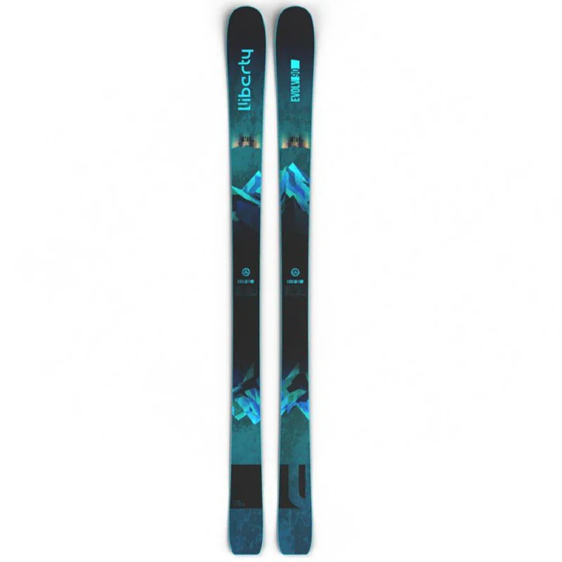 Skis with comfy tips-Liberty Evolv 90 Skis (Ski Only) 2023