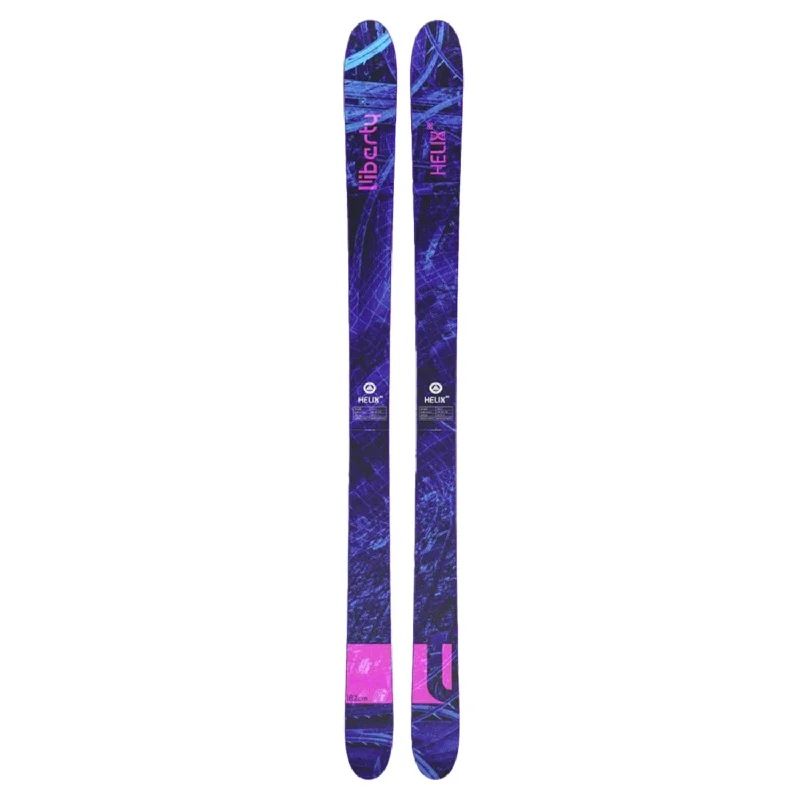 Skis with valley prints-Liberty Helix 88 Skis (Ski Only) 2024