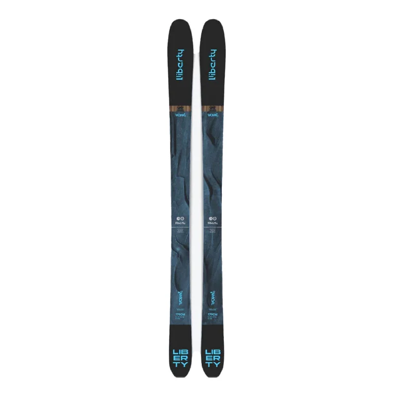 Skis with green materials-Liberty Radian 92 Skis (Ski Only) 2025