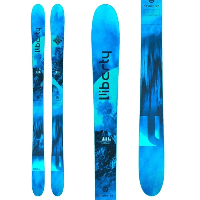 Skis with anti-slip coatings-Liberty Origin 96 Men's Skis - 2024