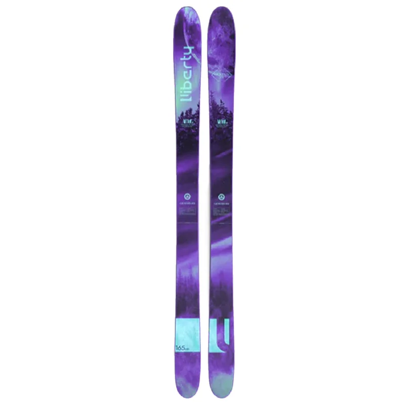 Skis with elm tones-Liberty Women's Genesis 101 Skis (Ski Only) 2024