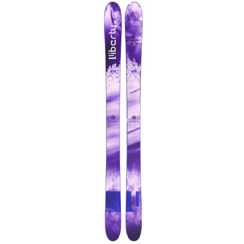 Skis with cool prints-Liberty Women's Genesis 96 Skis (Ski Only) 2024