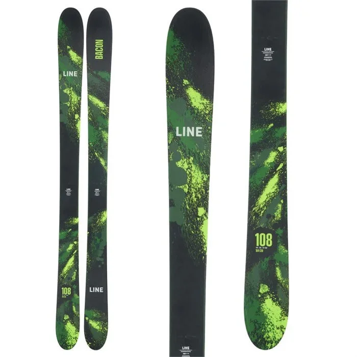 Skis with sturdy edges-LINE Bacon 108 [2024]