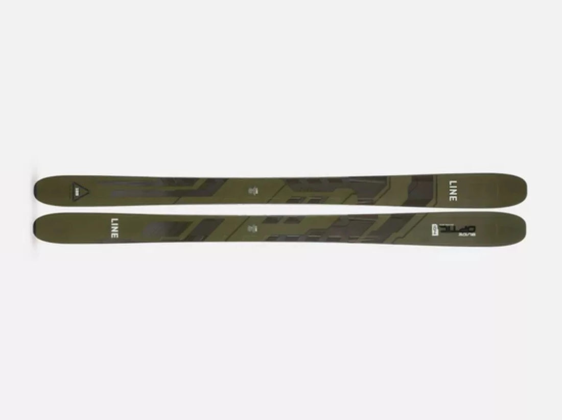 Skis with wave patterns-LINE BLADE OPTIC 104 2024