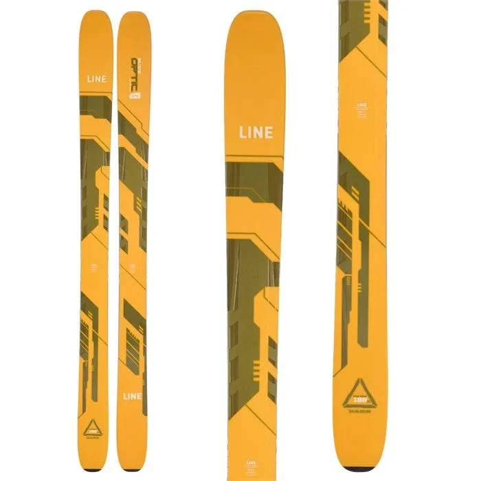 Skis with cool prints-LINE Blade Optic 114 [2024]