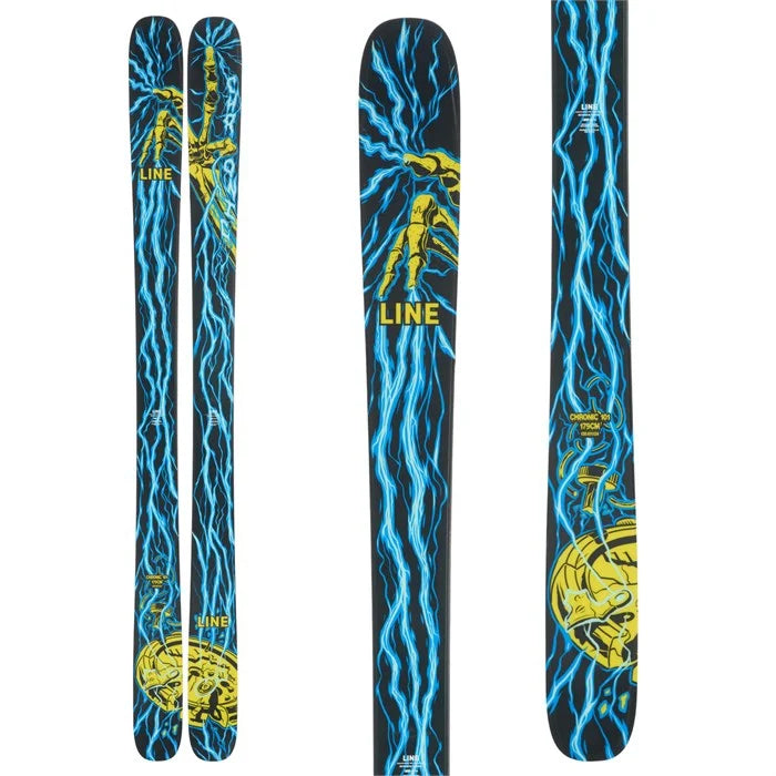 Skis with soft flex-Line Chronic 101 Ski 2024