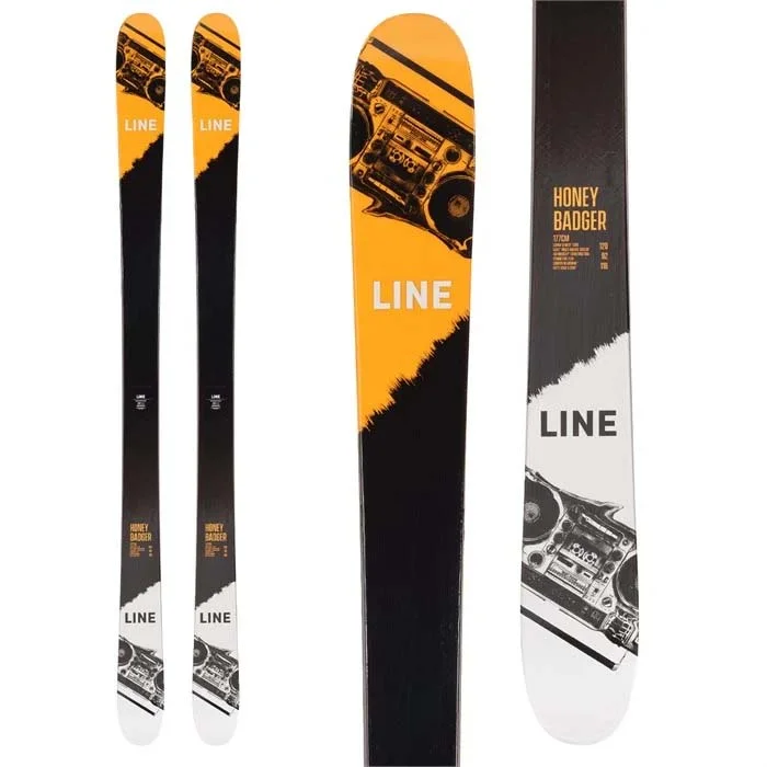 Skis with ridge prints-LINE Honey Badger [2023]