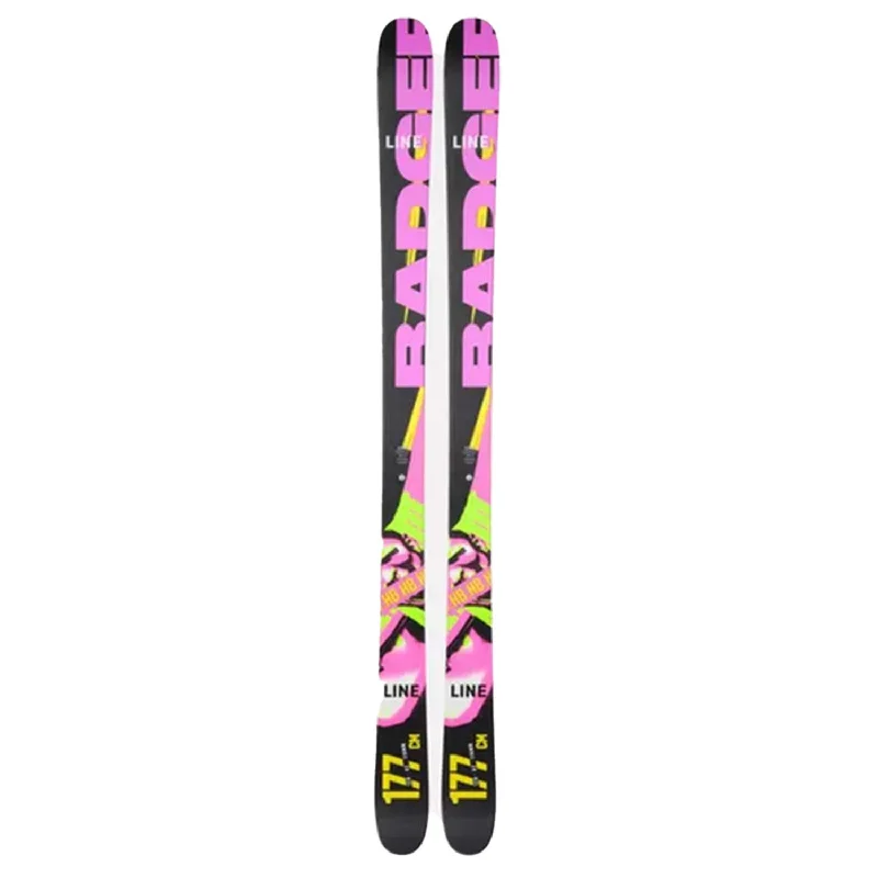 Skis for slushy peaks-Line Honey Badger Skis (Ski Only) 2025