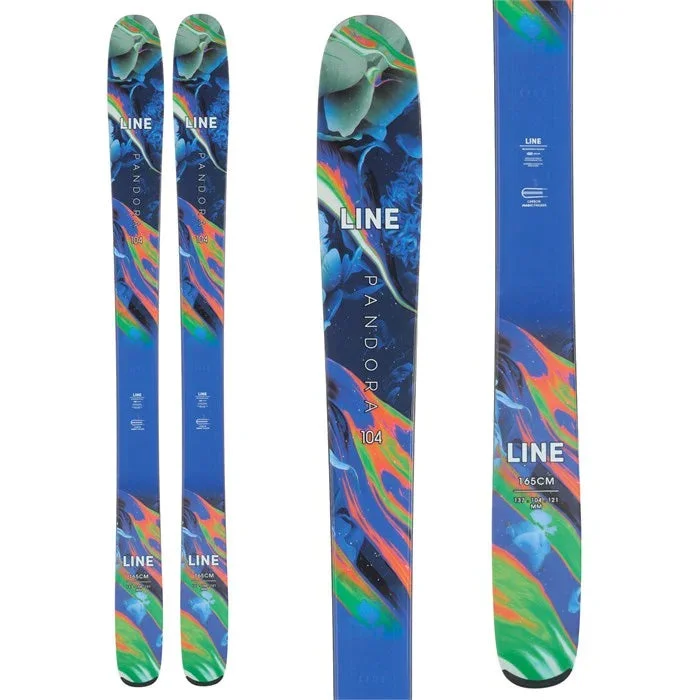 Skis for powder trails-LINE Pandora 104 W [2024]