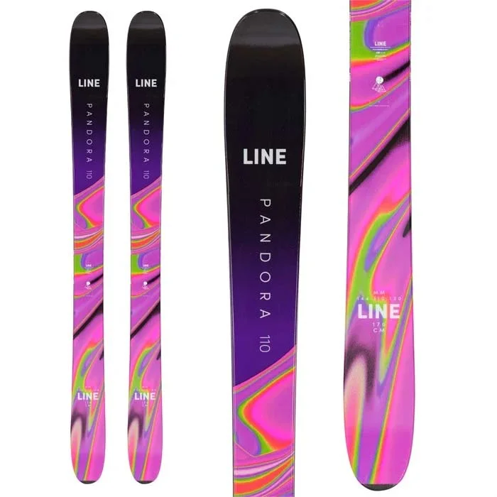 Skis with saffron hues-LINE Pandora 110 W [2023]