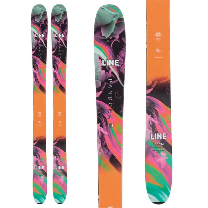 Skis for cold cliffs-LINE Pandora 110 W [2024]