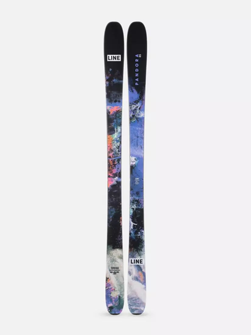 Skis with fiberglass layers-Line Pandora 85 - 2025