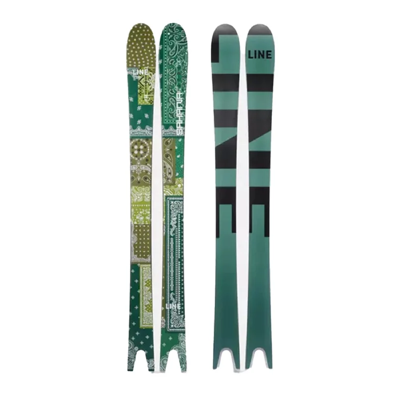 Skis with dense tips-Line Sakana Skis (Ski Only) 2025