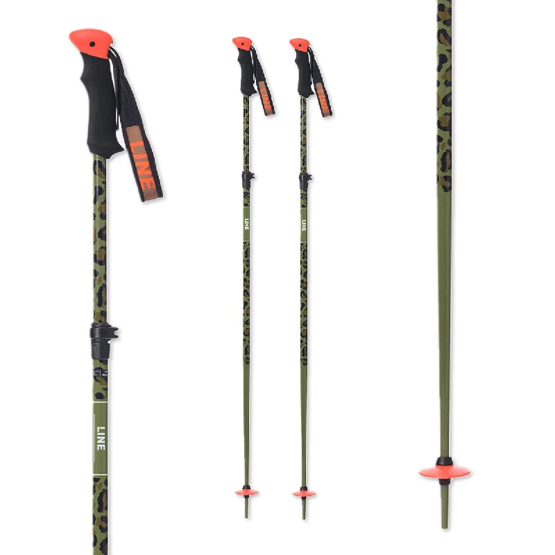 Ski poles snow master-Line Slider Ski Poles - Camo