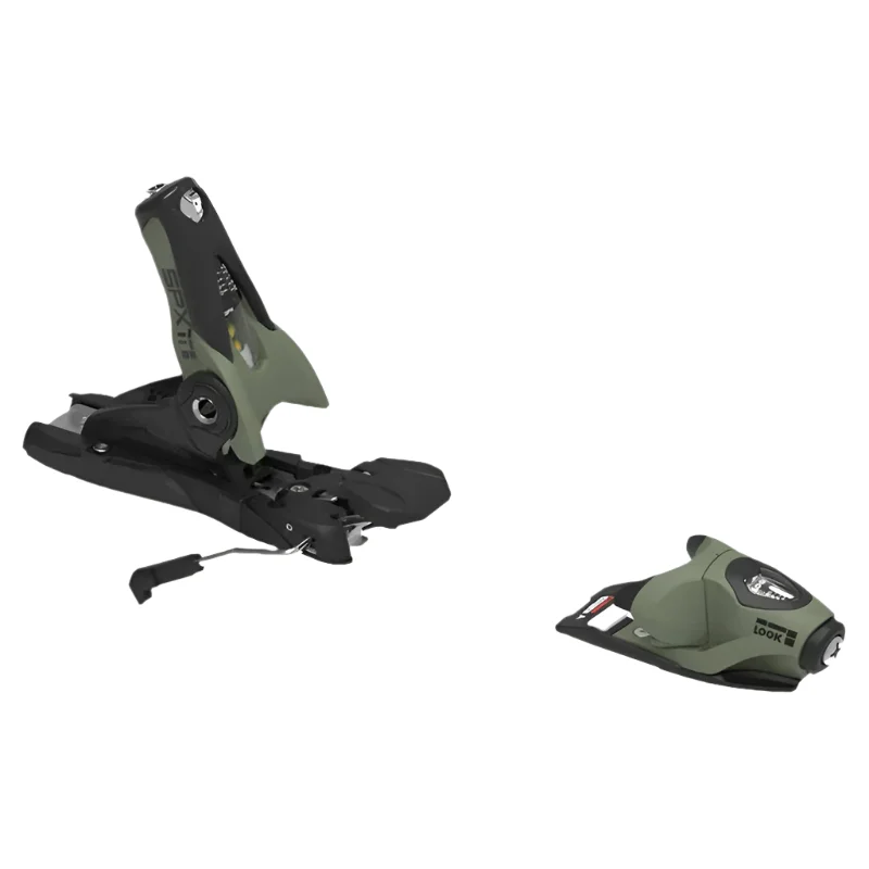 Ski Bindings with rugged appeal-Look SPX 11 GW Ski Binding 2025 Khaki Black