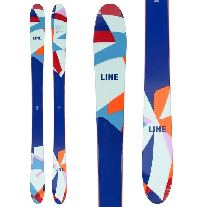 Skis with snowflake logos-Line Sir Francis Bacon Skis - 2023