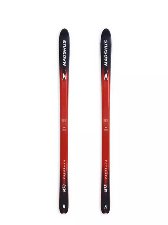 Skis with cedar hues-Madshus 2025 Panorama M78 Omnitrack BC Touring Skis